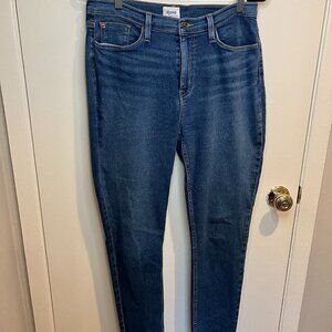 Hudson Blair Medium Wash High Rise Skinny Ankle Jeans, Size 32